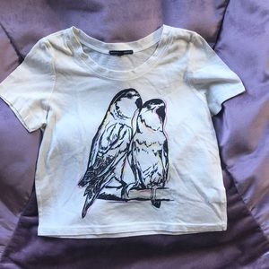 Truly Madly Deeply parrot graphic tee!